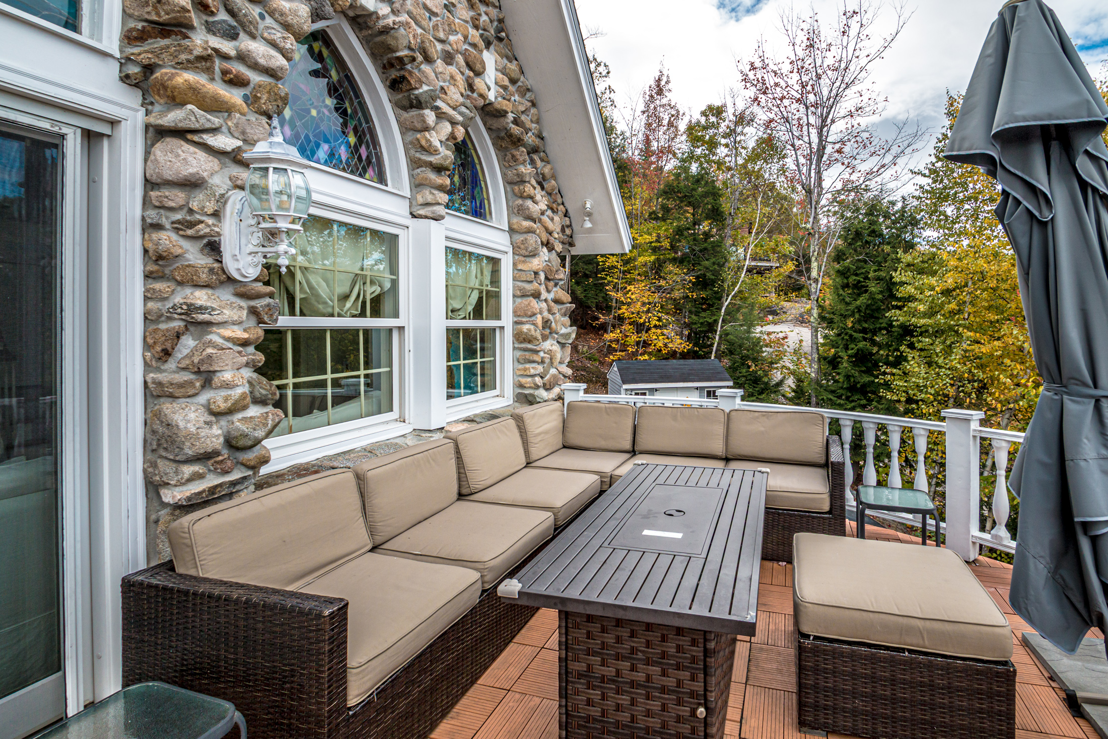 Stonewood deck and outdoor living view 6