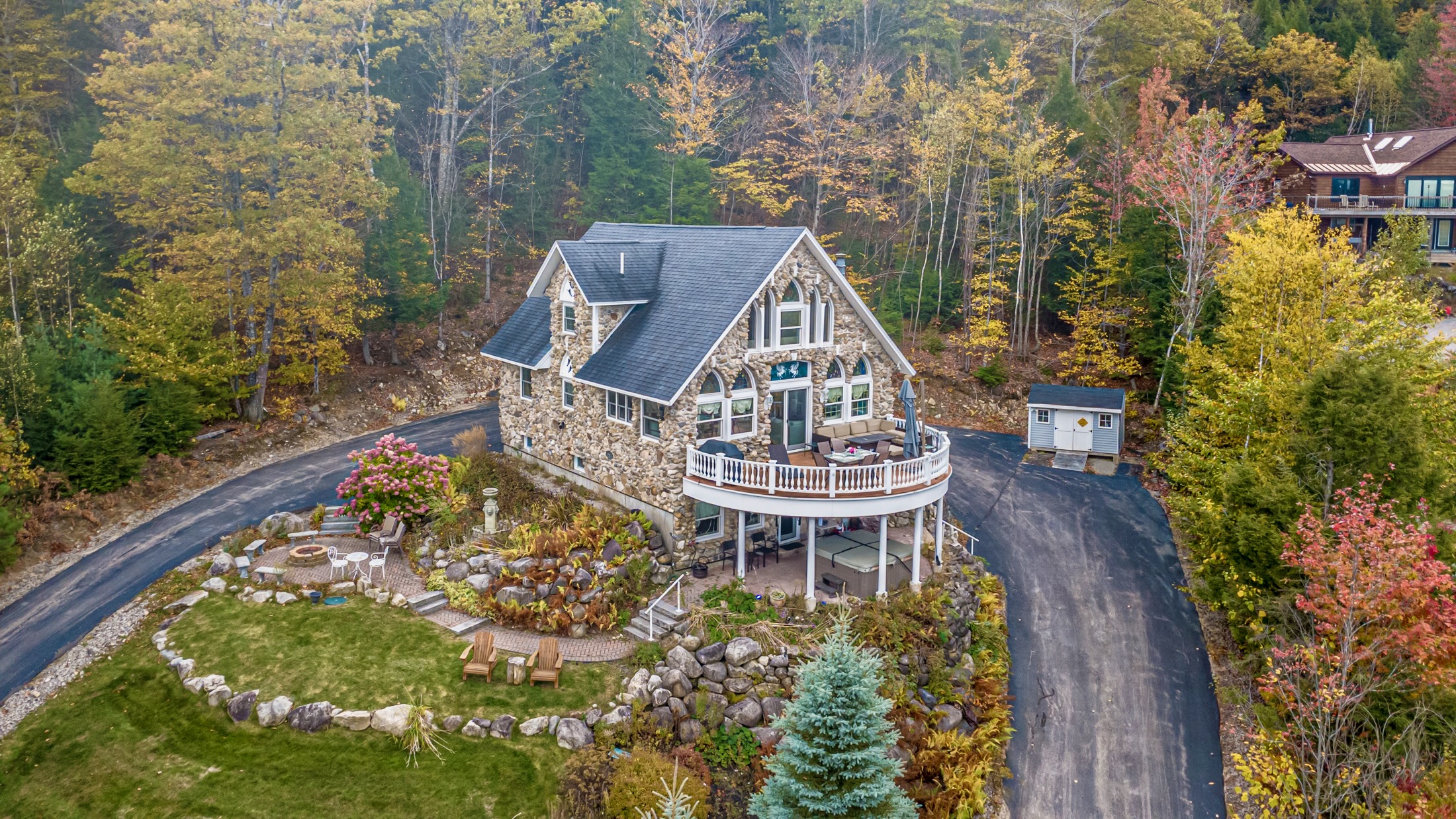 Stonewood Chalet exterior detail